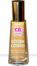 Cocoa Brown Golden Goddess Shimmering Dry Body Oil
