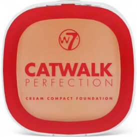 W7 Catwalk Perfection Cream Compact Foundation 6g - Beige (2)