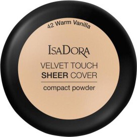 IsaDora Velvet Touch Sheer Cover Compact Powder 42 Warm Vanilla (2)