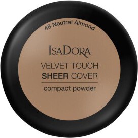 IsaDora Velvet Touch Sheer Cover Compact Powder 48 Neutral Almond (2)