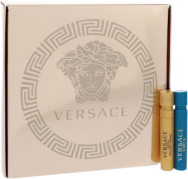 Eros by Versace for Unisex - 2 Pc Mini Gift 1 ml + 1 ml