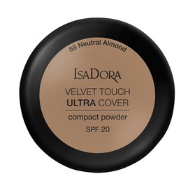 Isadora Velvet Touch Ultra Cover Compact Powder SPF 20 Neutral Almond 68 (2)