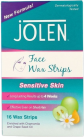 JOLEN Facial Wax Strips Sensitive Skin 16st