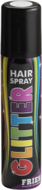 Color hair spray silver glitter