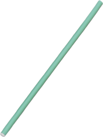 Flexible rod L green 8 mm                                                    