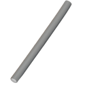 Flexible rod L grey 18 mm