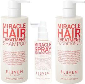 Eleven Australia Miracle Trio - Shampoo + Conditioner + Miracle Hair Treatment