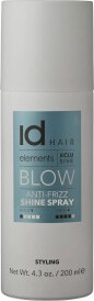 IdHAIR Elements Xclusive Anti-Frizz Shine Spray 200ml